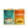 MAPAA Bikaneri Premium Spongy Rasgulla & Premium Spongy Kesar Rajbhog Combo Ready to Eat Sweet 2 KG Pack
